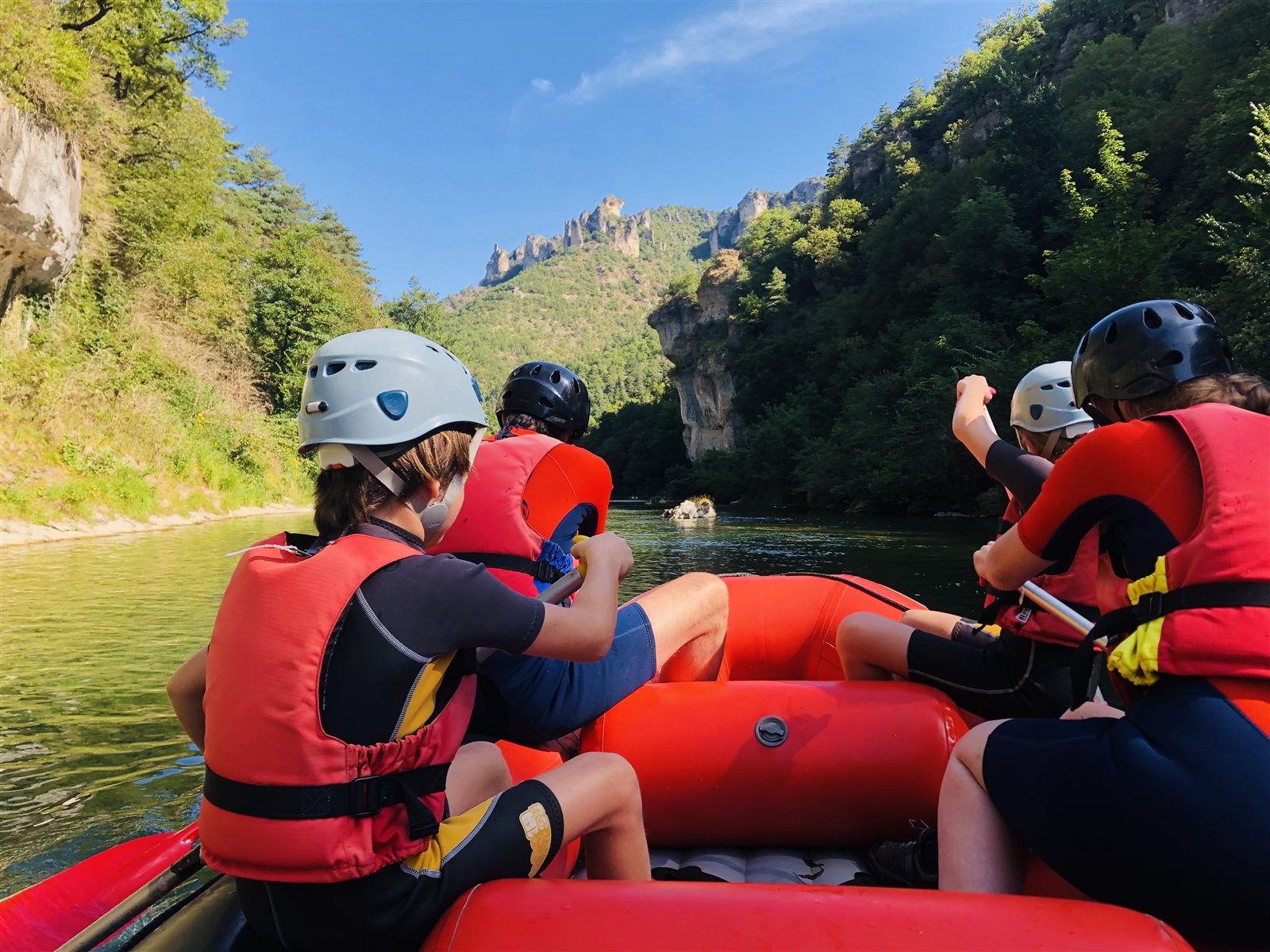 rafting